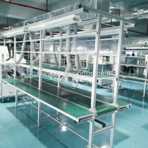 Customized Automated Small PVC Conveyor Belt System